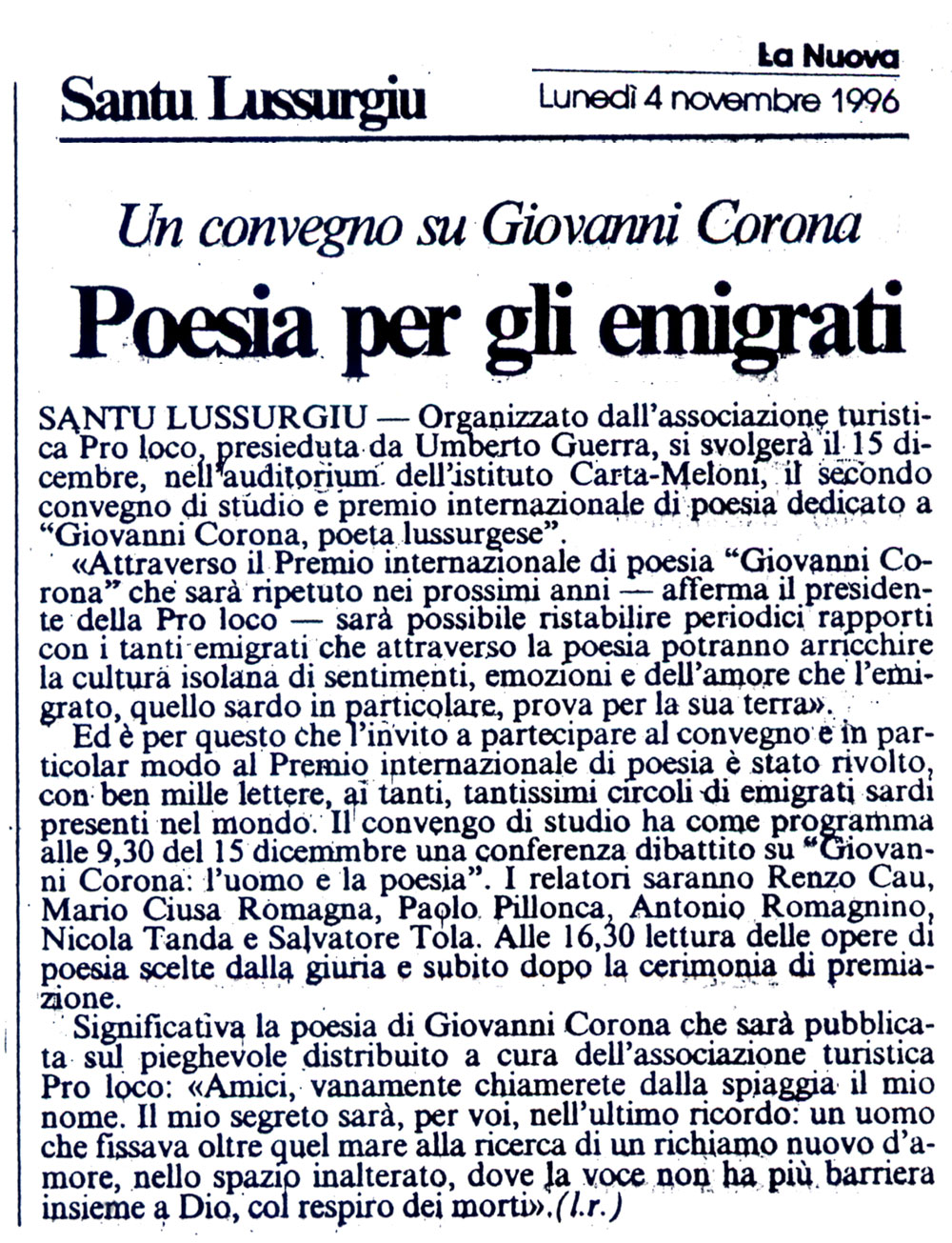la nuova 04.11.1996